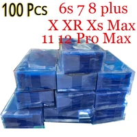 100pcs waterproof sticker for iphone 6s 7 8 plus 12 pro 11 pro xs max xr x lcd display frame bezel seal tape glue 3m adhesive