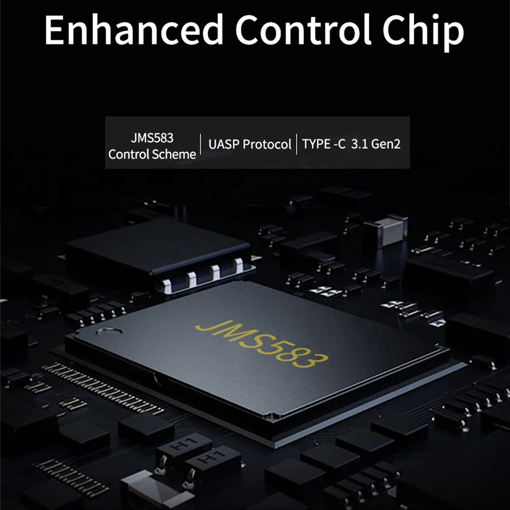 Корпус NVME M.2 для твердотельных дисков прозрачный корпус жесткого диска PCIE NGFF SATA M/B