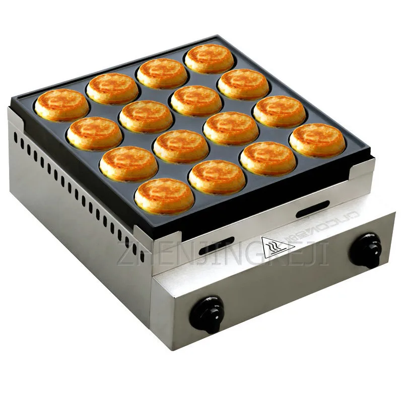 Коммерческая Машина гамбургеров с 16 отверстиями газового типа Электронная печь