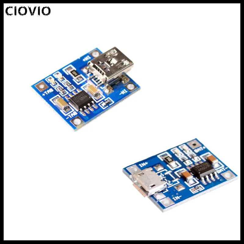 Зарядная плата зарядный модуль литиевая батарея мини USB порт MICRO 20 шт./лот TP4056 1A
