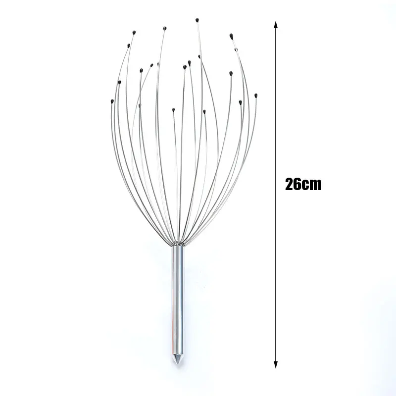 

1pc Scalp Massagers With 20 Claws Handheld Head Massage Scratcher For Deep Relaxation Hair Stimulation And Stress Relief Massage