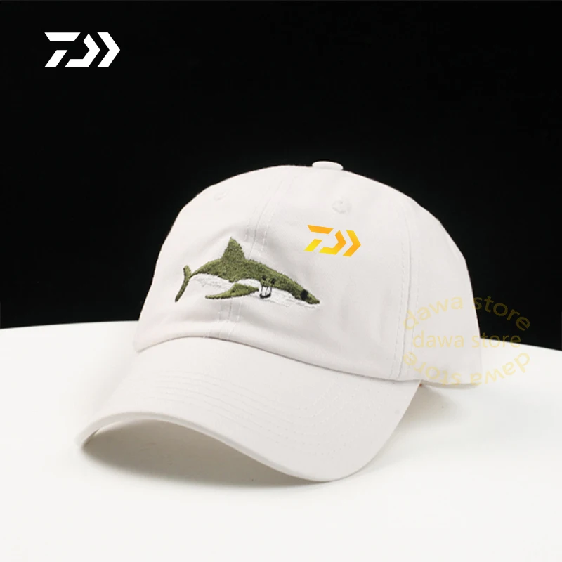

Daiwa Outdoor Fish Hat Fishing Cap Men Sport Summer Sun Protection Hat Fishing Elastic Adjustable Sun Hat Sunshade Band Baseball