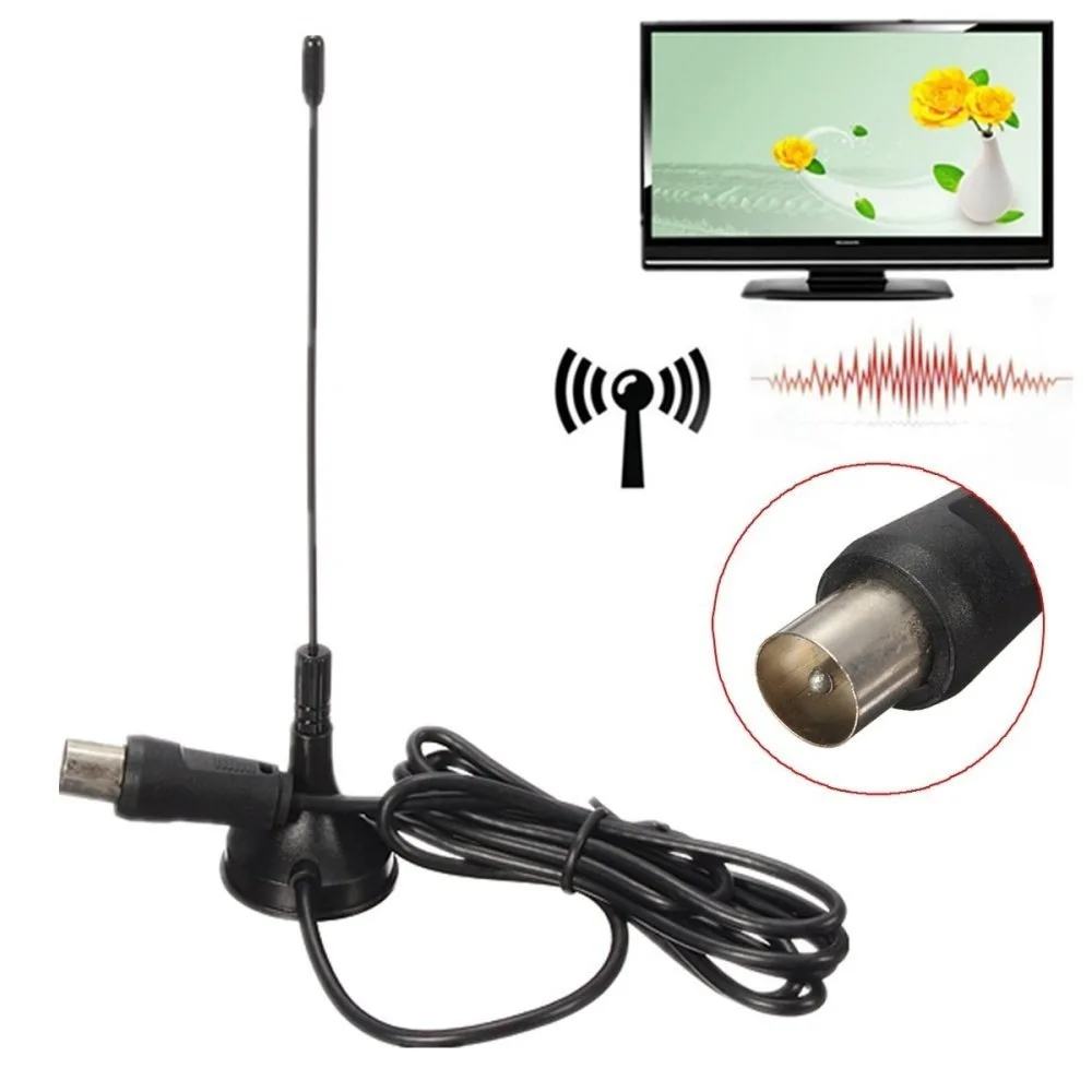 Портативная Усилитель ТВ-сигнала антенна HD цифровая ТВ 5dbi DVB-T автомобильная ATSC TV