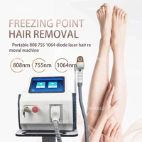 high quality 755 808 1064 hair removal device 3 wavelength diode la ser hair removal machine for salon beauty machine