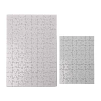 10 packs jigsaw puzzles a4 a5 sublimation blanks puzzles diy heat transfer craft