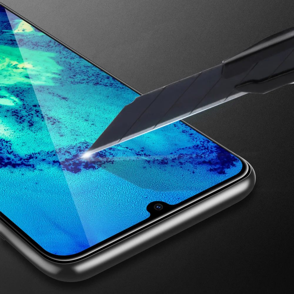 Полностью покрывающее закаленное Стекло для samsung Galaxy A6 A7 A8 A9 A5 2020 A60 M40 A10 A10S M10 A50 A50S
