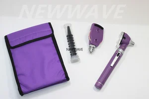 Бесплатная доставка, профессиональный врачебный волоконно-оптический отоскоп для ушей, диагностический набор, аурископ, офтальмоскоп, отоларинглога