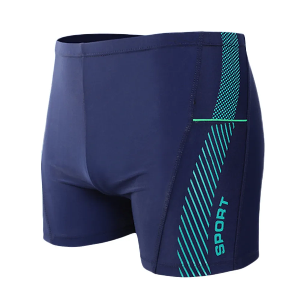 Мужские шорты для плавания сексуальные нейлоновые дышащие плавки со встроенным