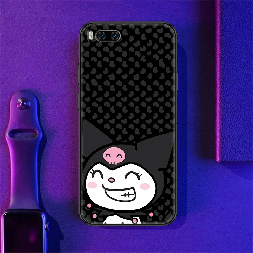 

Cartoon Kuromis Cute Phone case For Xiaomi Mi Max Note 3 A2 A3 8 9 9T 10 Lite Pro Ultra black 3D funda fashion bumper tpu