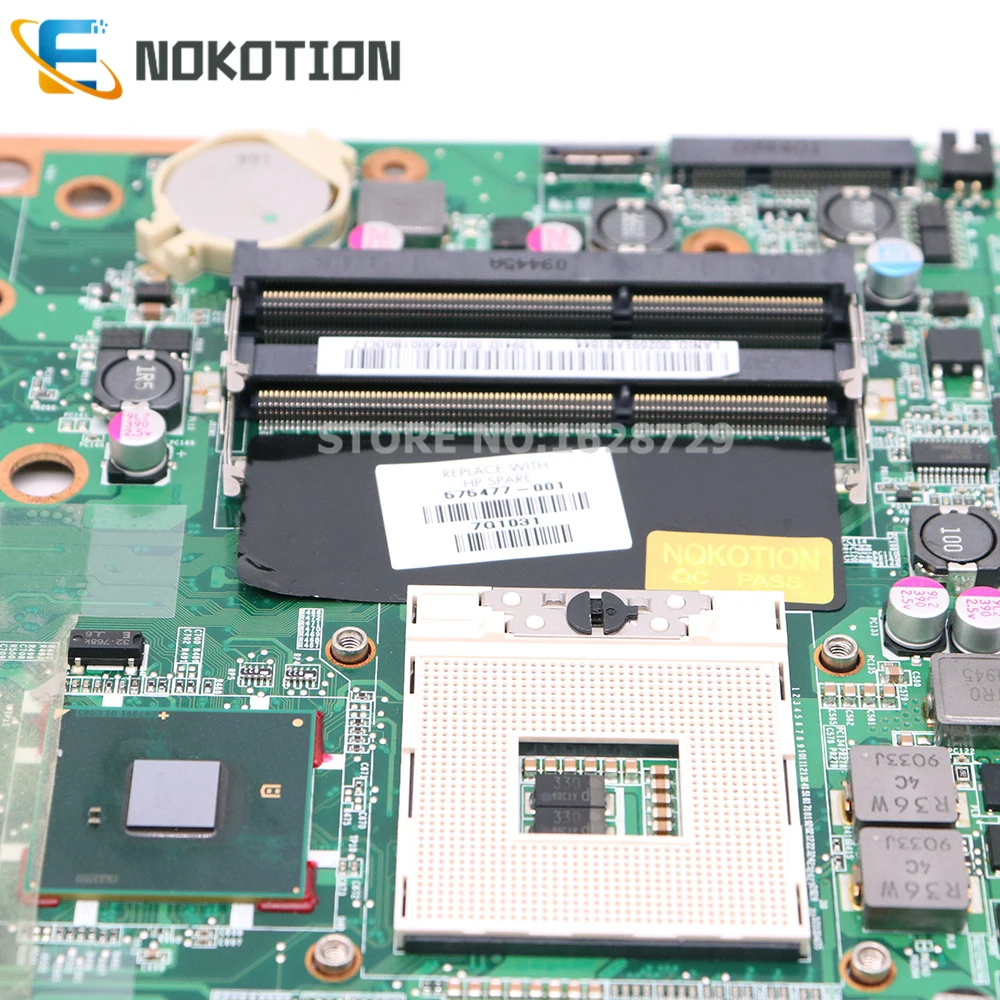 NOKOTION 575477-001 DA0UP6MB6E0 материнская плата для ноутбука hp павильон DV7-3000 серии PM55 DDR3 GT240M GPU полный тест