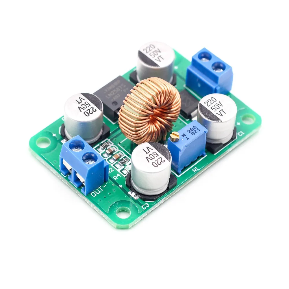 LM2587 DC 3 5 V 30V To 4V 40V Step Up Модуль питания регулируемый 5A Boost конвертер плата