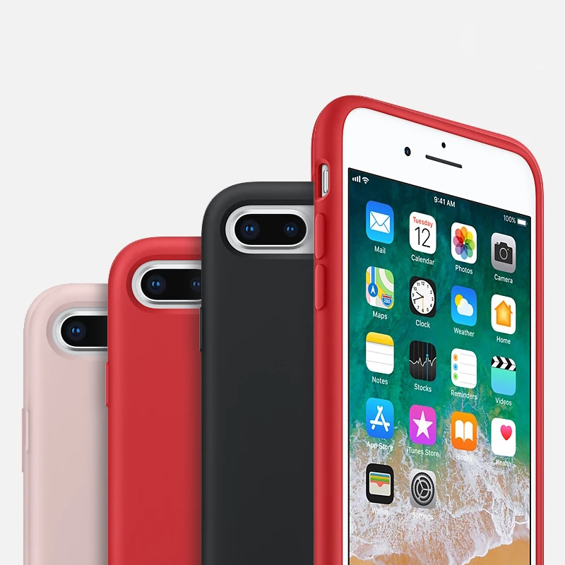 Модный Роскошный чехол из жидкого силикона для Iphone XS 11 Pro Max SE 202 мягкий накладка