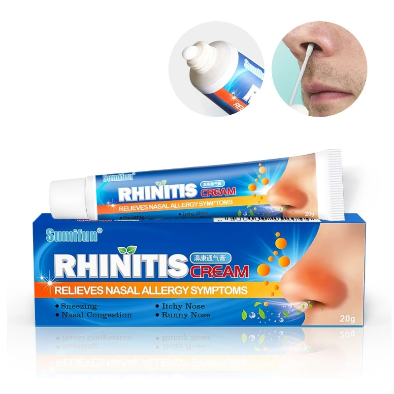

Nasal Ointment Rhinitis Cream Sinusitis Runny Nose Congestion Help Nose Plaster