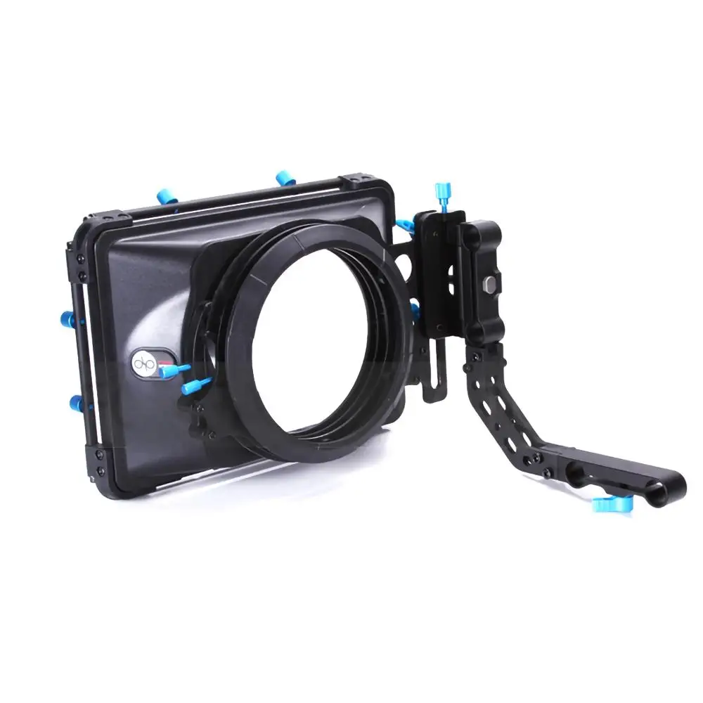 FOTGA DP3000 Профессиональный поворотный матовый козырек от солнца для 15 мм стержня DSLR