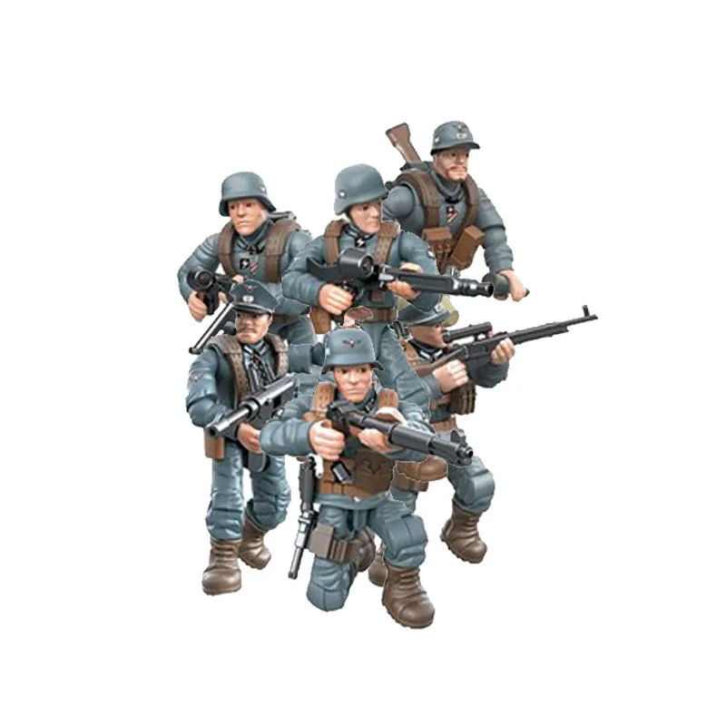 Конструктор для сборки 2 мировая война битва в Нормандии Мега блоки Вторая