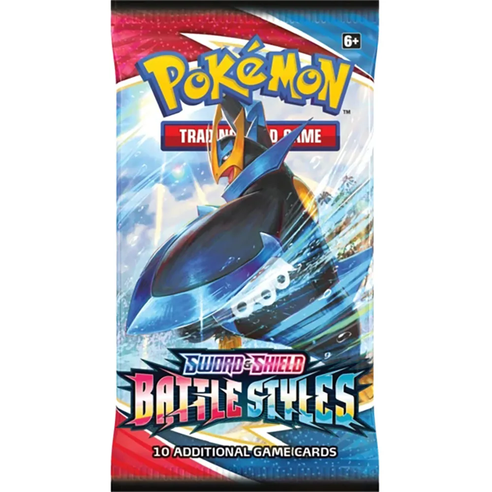 

NEW 360Pcs Pokemon TCG: Sword & Shield Battle Styles Booster Box 36 Bag Sealed Trading Card Game Collectible Toys