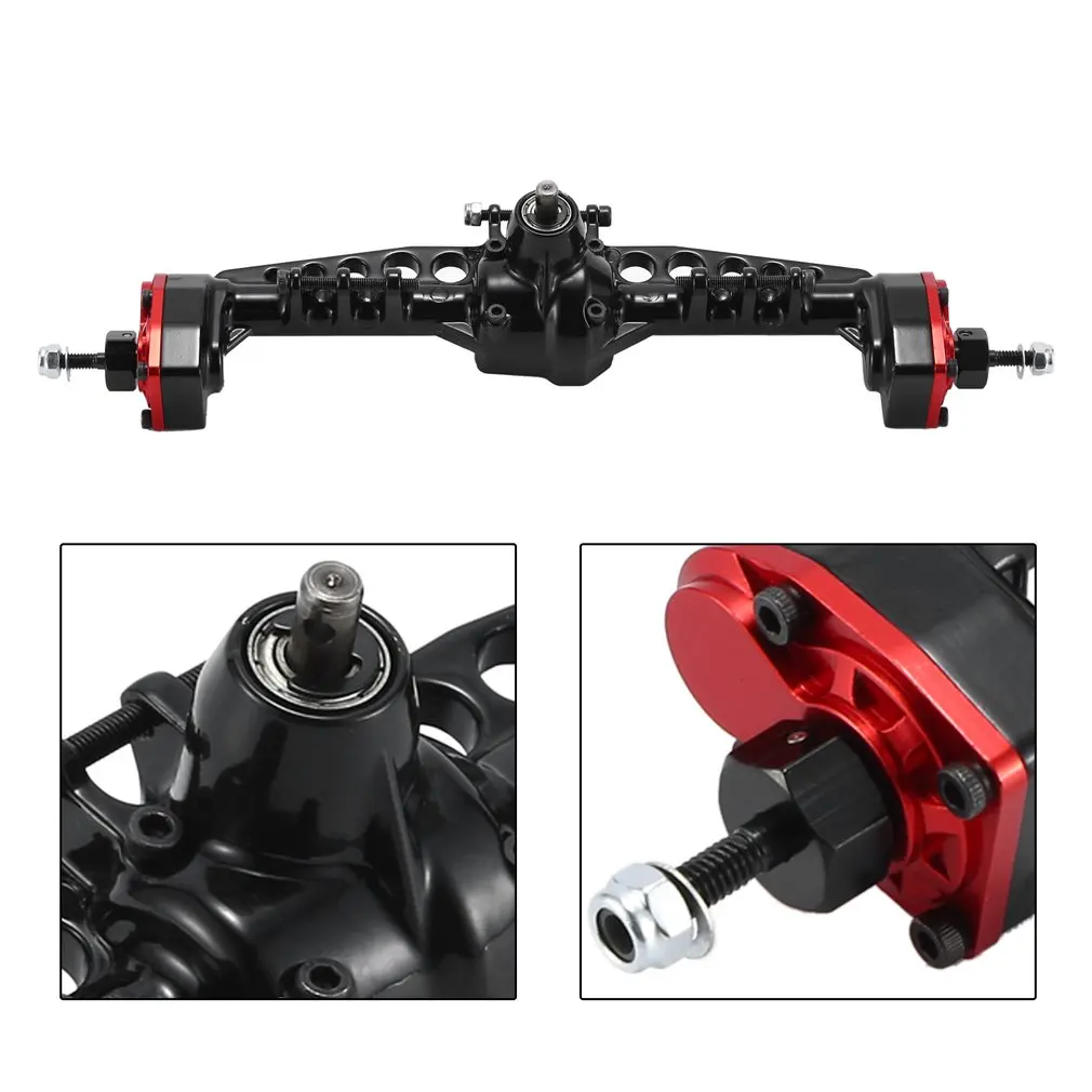 

Передняя и задняя портальная ось из алюминиевого сплава с обработкой на станке с ЧПУ для радиоуправляемого гусеничного автомобиля 1/10 Axial ...