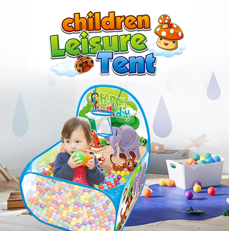 Складная палатка серии океан мультяшная игра мяч портативный бассейн Детский