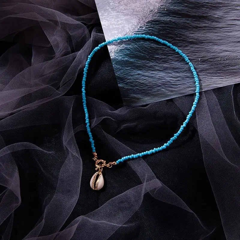 Женское Ожерелье в богемном стиле винтажное ожерелье-чокер с разноцветными