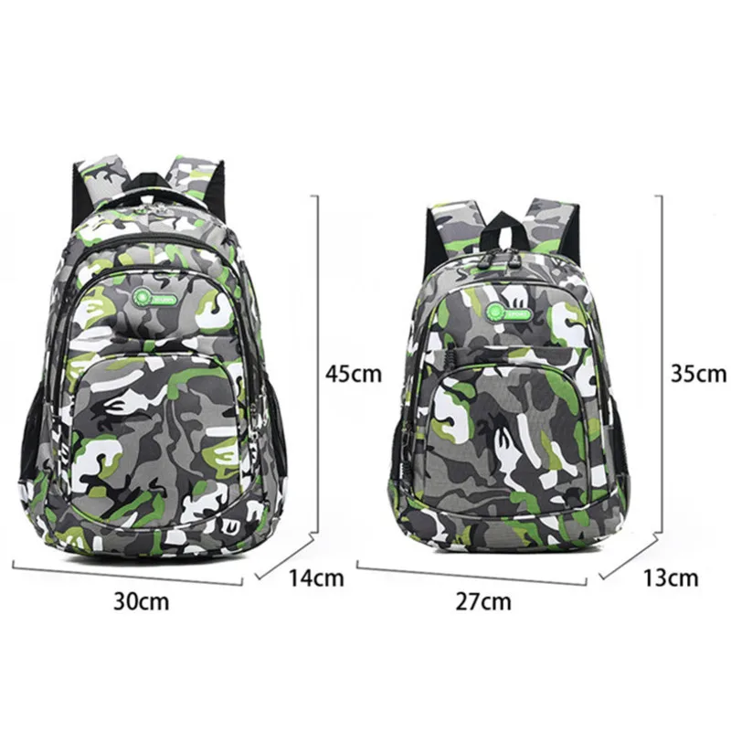 2022 Camouflage School Bags For Boys Girls Children Backpack Kids Book Bag Mochila Escolar Schoolbag Schooltas Cartable Enfant