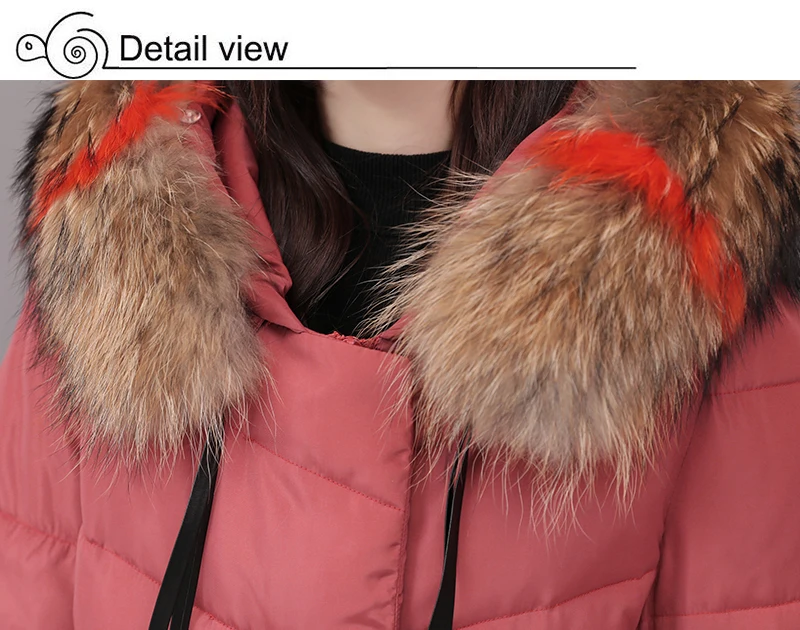 Plus Size 4XL 5XL Winter Jacket Women Padded Outwear Hooded Colorful Fur Female Coat Long Parka Mujer Invierno