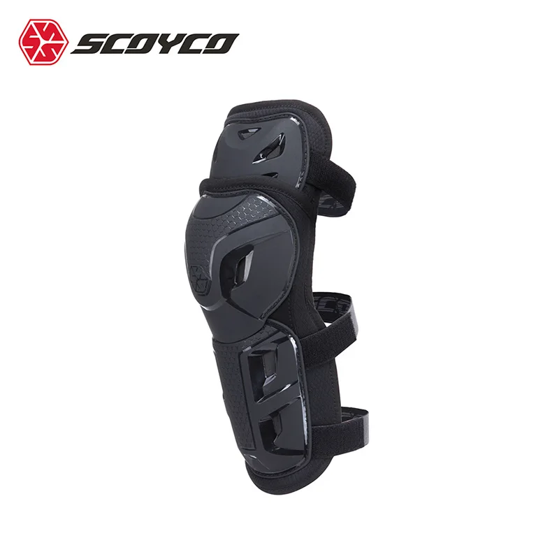 Легкие наколенники Scoyco для мотоциклистов защита CE термополиуретановая оболочка