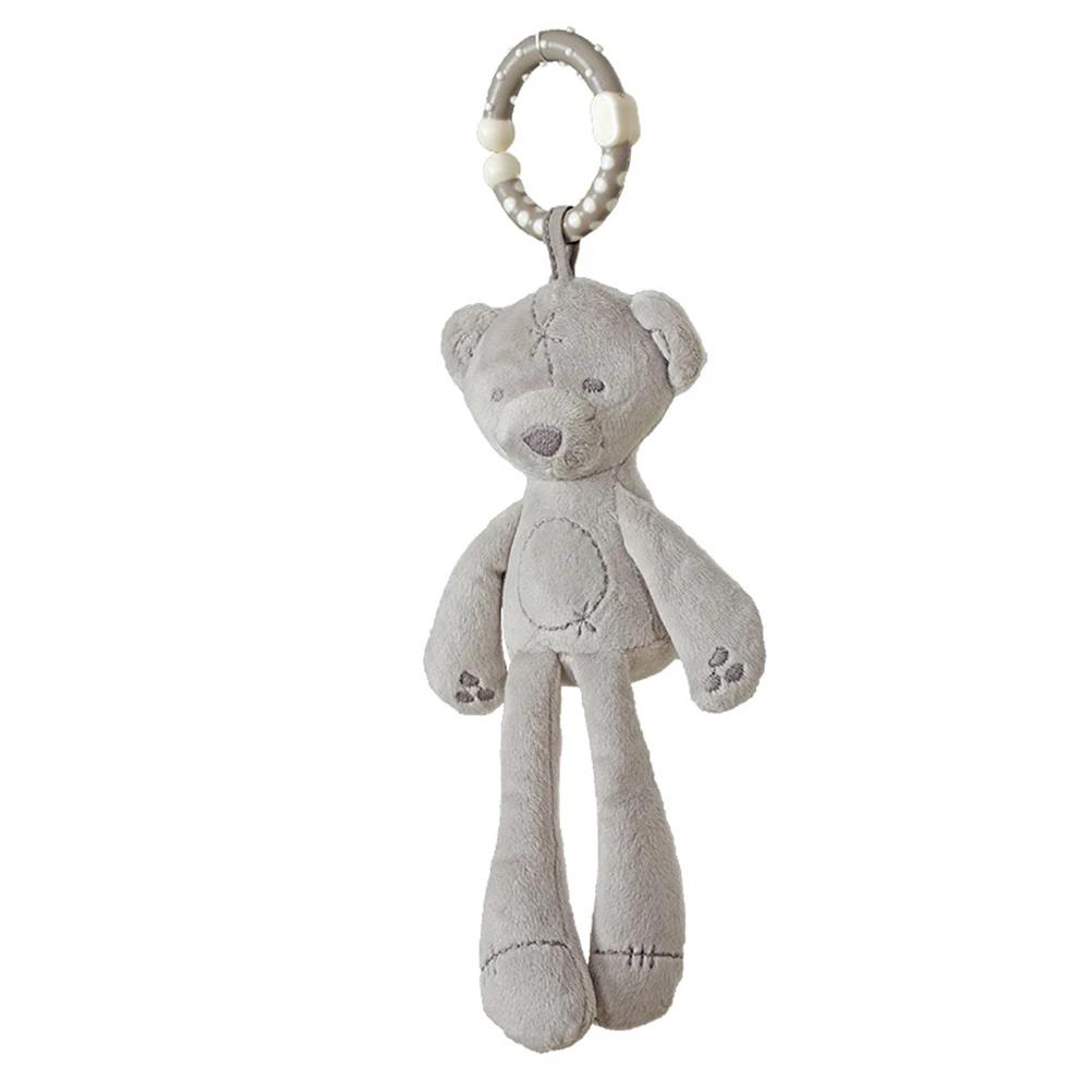 Симпатичная игрушка для детской кроватки коляски Кролик медведь мягкая плюшевая