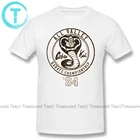 Детская футболка каратэ футболка Кобра Кай Милая футболка с короткими рукавами хлопковая уличная Мужская футболка с принтом большого размера