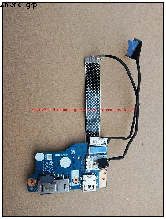 Для Lenovo ThinkPad E565 E560 плата кнопки зарядки питания DC IN Jack с платой USB BE560 NS-A561 кабель.