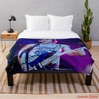 julie and the phantoms luke plays guitar with fun blanket print on demand decorative sherpa blankets for sofa bed gift