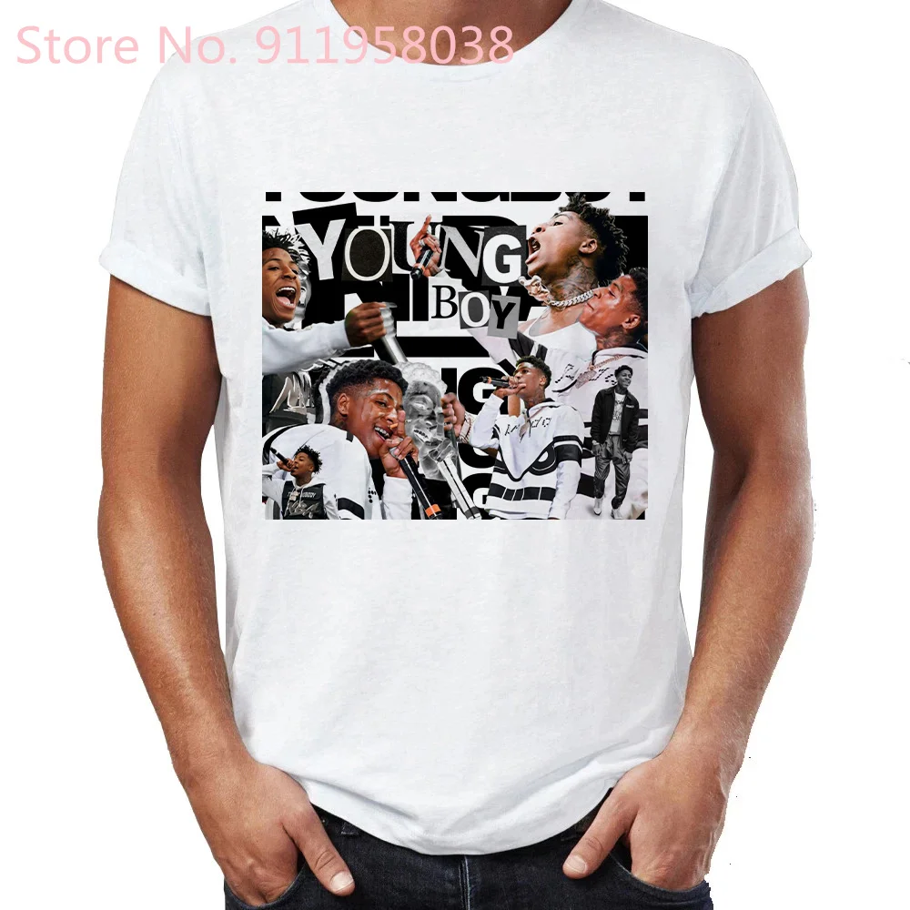 

Fashion popular New oversized unisex YoungBoy Printed T-shirt Never Broke Again YoungBoy t shirt gothic punk women/man T-Shirts
