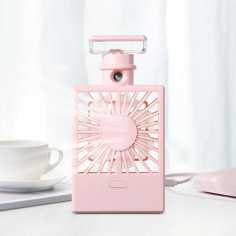 Ручной вентилятор с 2 переключателями для женщин подходит офиса и