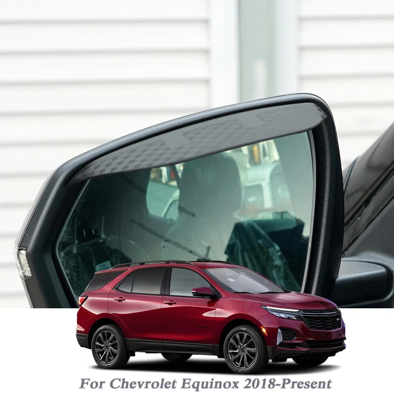 

Автомобильное зеркало заднего вида, защита от дождя и бровей, авто защита от снега, солнцезащитный козырек, защита для Chevrolet Equinox 2018-2022 аксессуар