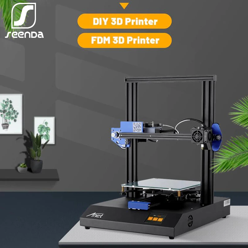 SeenDa ET4 X Полный металлический каркас FDM 3D принтер Набор DIY Высокая точность