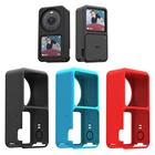 Мягкий силиконовый чехол DJI OSMO Action 2 пыленепроницаемый защитный чехол Противоударная рамка для DJI Osmo Action 2 Аксессуары для спортивной камеры