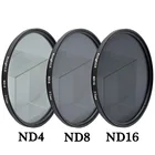 Фильтр для объектива камеры KnightX, ND CPL polarizador Star, нейтральная плотность, 49 мм, 52 мм, 55 мм, 58 мм, 67 мм