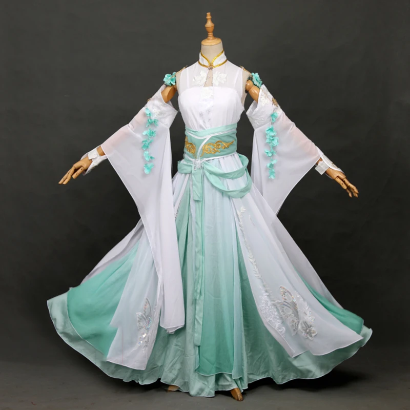

2021 Li Shishi Cosplay Costume Chinese Hanfu Dance Costume Halloween Chrismas Party Costumes Game Anime China Ancient Hanfu