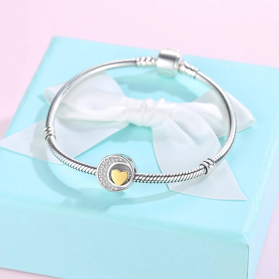 Подвеска-Шарм из серебра 925 пробы с кристаллами | Украшения и аксессуары