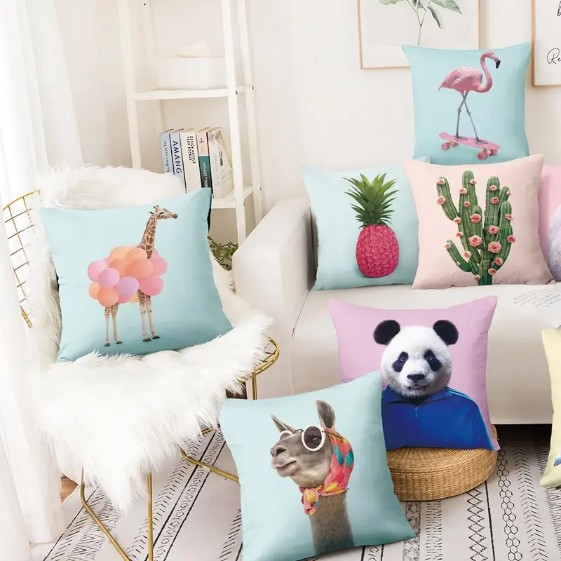 Рекламный креативный постер с рисунком свежего животного домашний декор