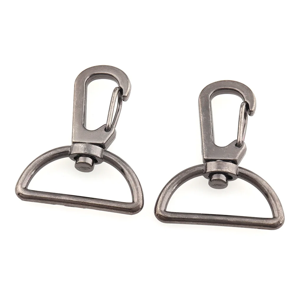 10 шт. 25 мм Вертлюги Лобстер триггер 1 ''мешок на карабине застежки клипсы крючок