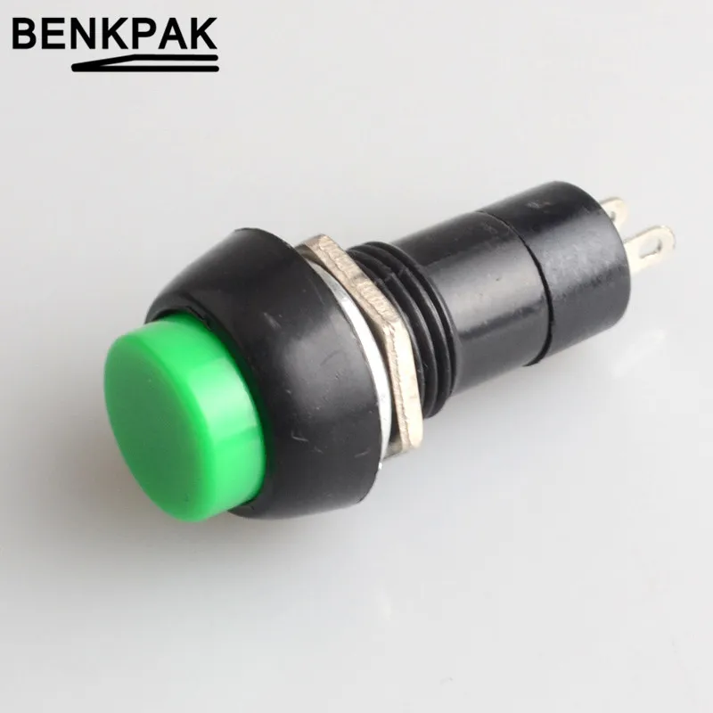 Мгновенный кнопочный выключатель (ВКЛ) без блокировки 3A 125V/AC 12MM|switch caterpillar|switch