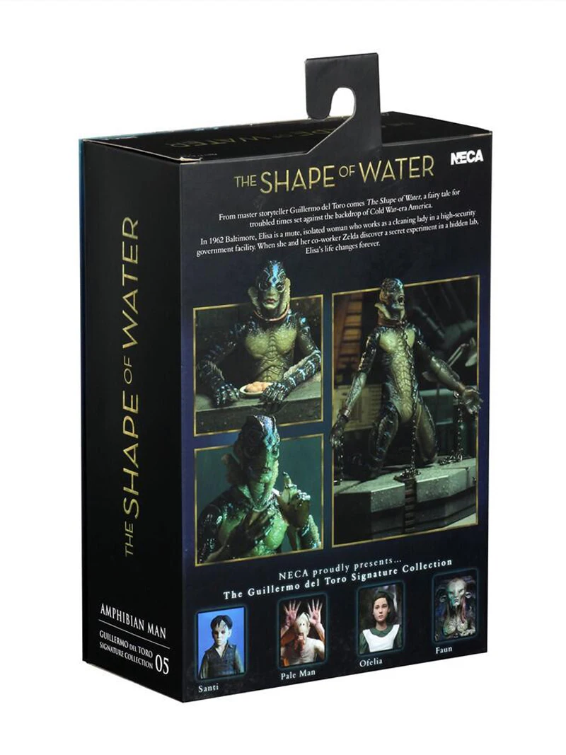 NECA форма воды амфибия человек подвижная фигурка ужас модель для Хэллоуина Подарочная кукла