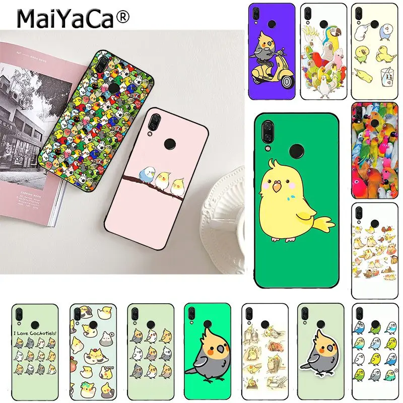 MaiYaCa пухлый кокатиль телефонный чехол для Xiaomi Redmi8 4X 6A 9 8A 5A Redmi 8T 5Plus Note8 Note9 7 Note6Pro |