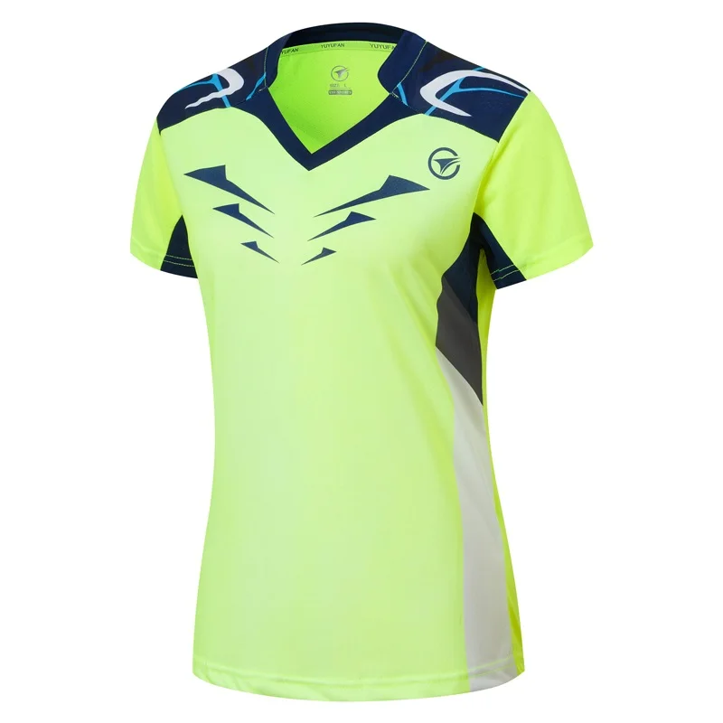 Новая детская одежда для бадминтона с коротким рукавом спортивная тенниса