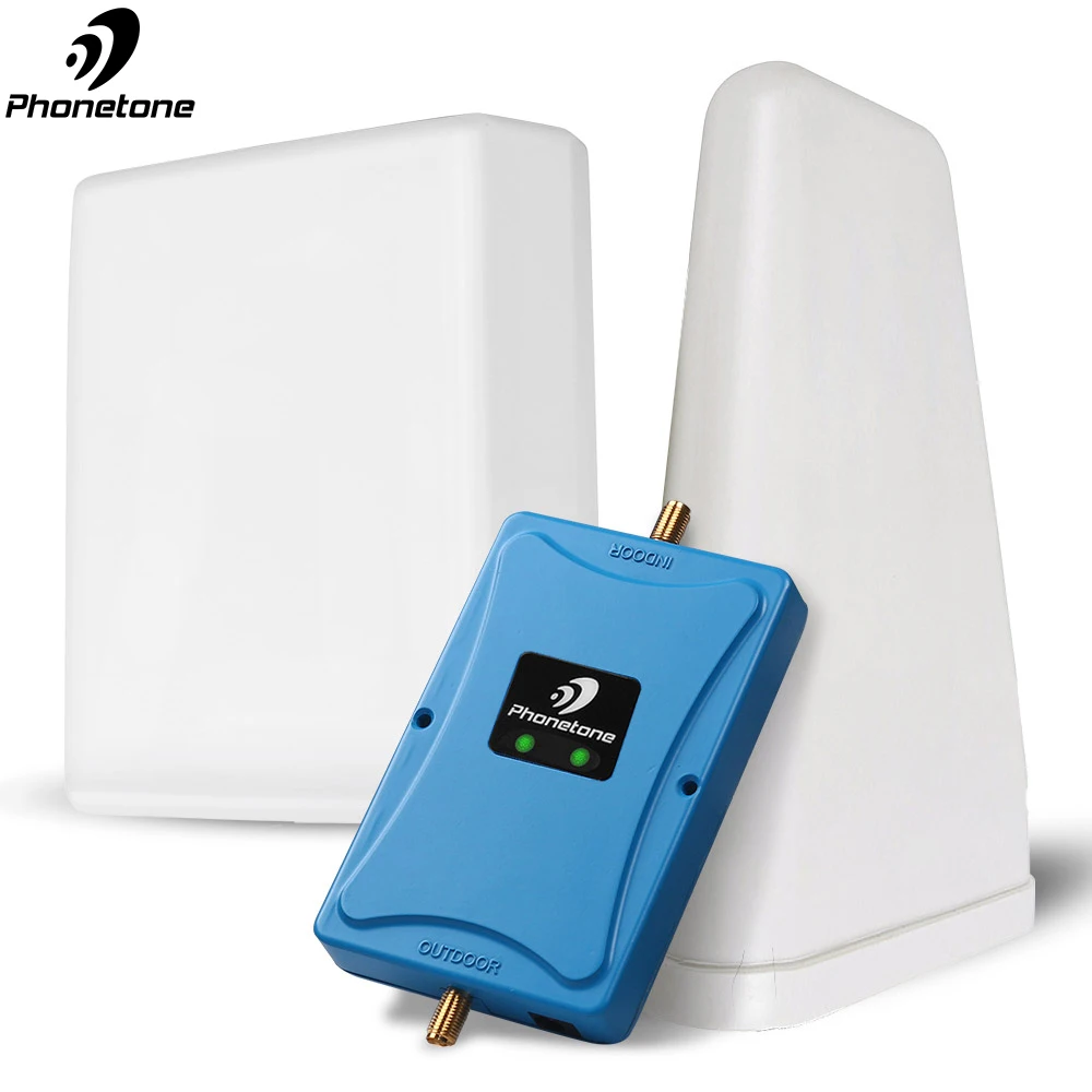 Усилитель сотового сигнала 4G усилитель LTE Band 20 и 7 800/2600 МГц 70 дБ сотовый телефон