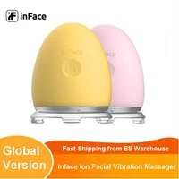 inface skin care device face care tool facial vibration massage ion skin lifting tighten wrinkle remover facial mesotherapy beau