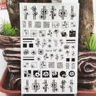 3D наклейки для ногтей, маргаритки, цветы, бабочки, наклейки для ногтей, Осенние дизайнерские наклейки для маникюра, наклейки, украшения для ногтевого дизайна