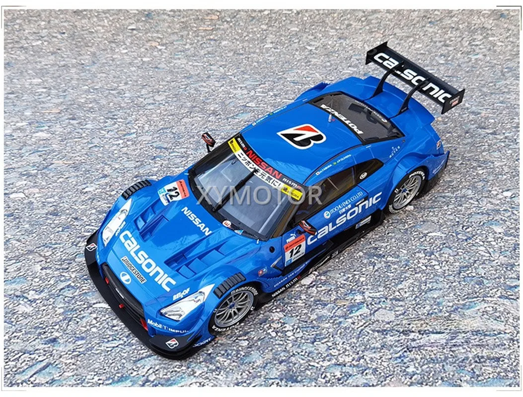 

EBBRO 1/18 Nissan Super GTR Super GT500 GT-R GTR3 2016 12# Rd.1 Okayama Diecast Model Race Car Gifts Collection Metal,Plastic