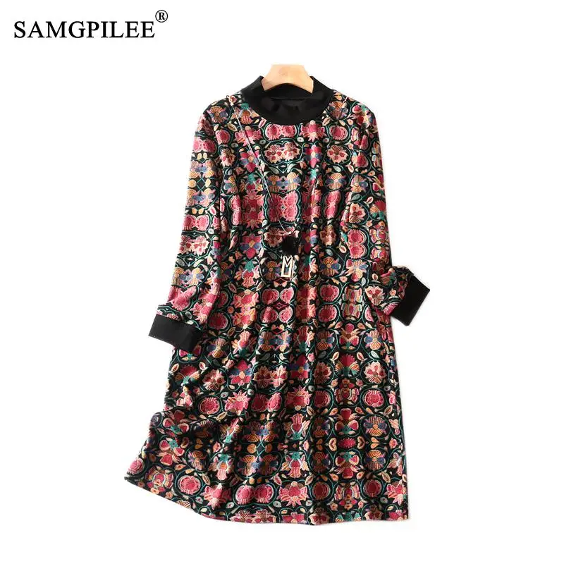 Зимние платья для женщин новинка 2021 модная одежда в Корейском стиле трикотажное