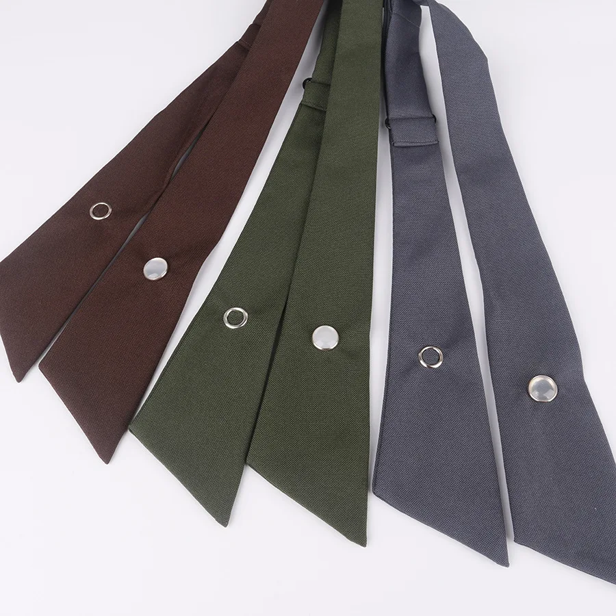 Linbaiway Мода крест галстук бабочка для женщин ручной работы сплошной Мужская